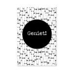 Geniet print Natural No.2 €0,00