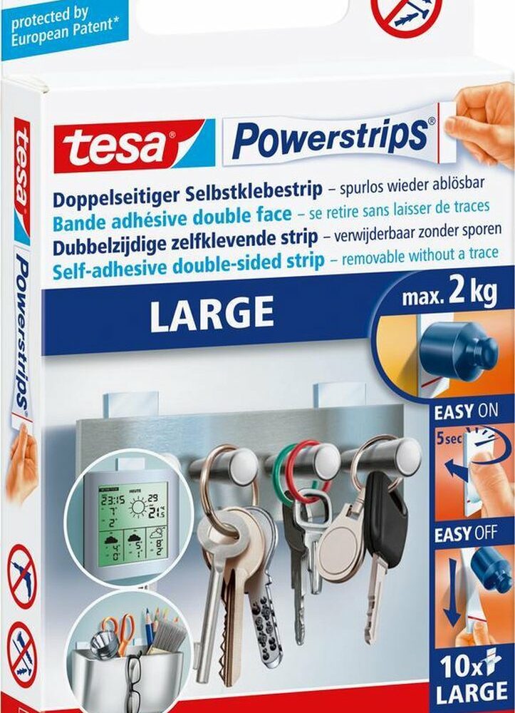 Tesa Powerstrips Large