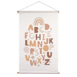 Kinderkamer poster ibiza boho alphabet